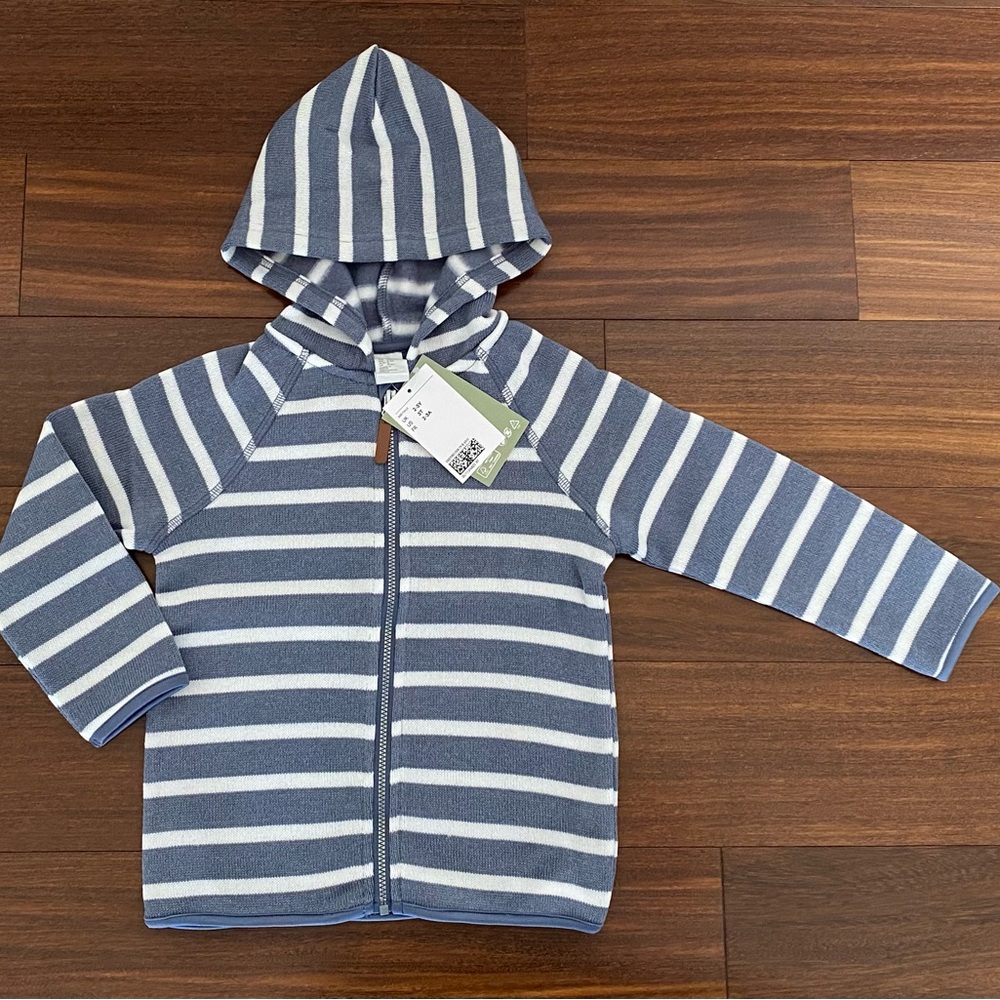 BNWT H&M Knit-Fleece Jacket
